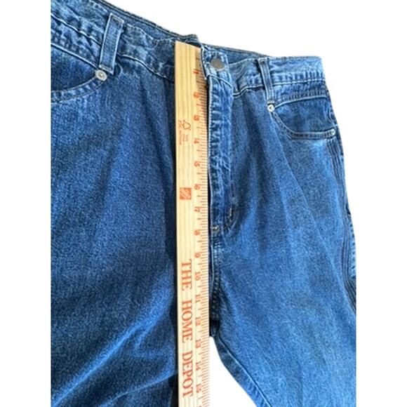 "FRENCH DRESSING" 100% Cotton Jeans SZ 16 Stripes On Side Y2K VTG Streetwear - Picture 8 of 14